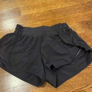 Black lululemon shorts